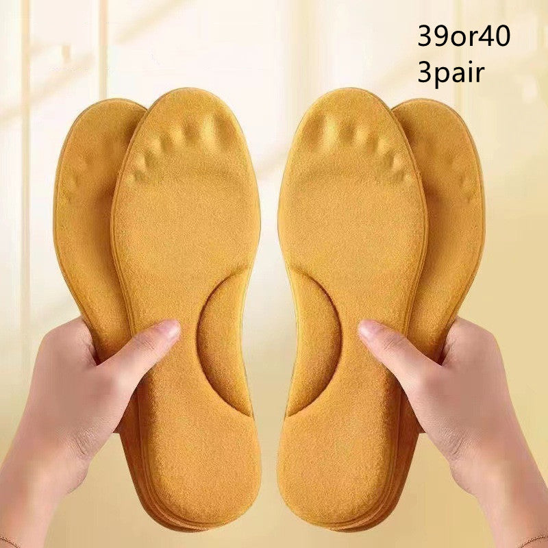 Constant Temperature Self Heating Insole Thickening - Fashionner