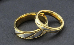 Twill couple ring