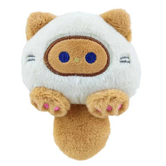 Creak Kitten Plush Doll Creative Schoolbag Keychain Pendant