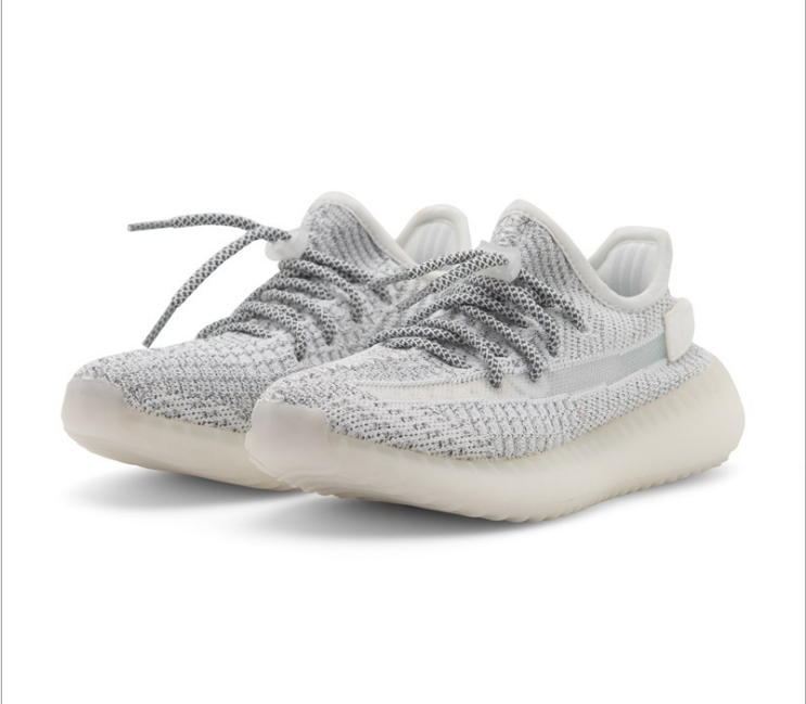 Ins super hot summer new men's and women's flying sports casual breathable coconut luminous running shoes children's shoes - Fashionner