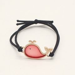 Hair accessories leather case small rubber band