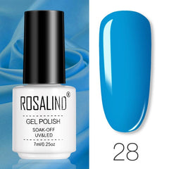 ROSALIND Gel Polish Set Manicure for Nails Semi Permanent Vernis top coat UV LED Gel Varnish Soak Off Nail Art Gel Nail Polish - Fashionner
