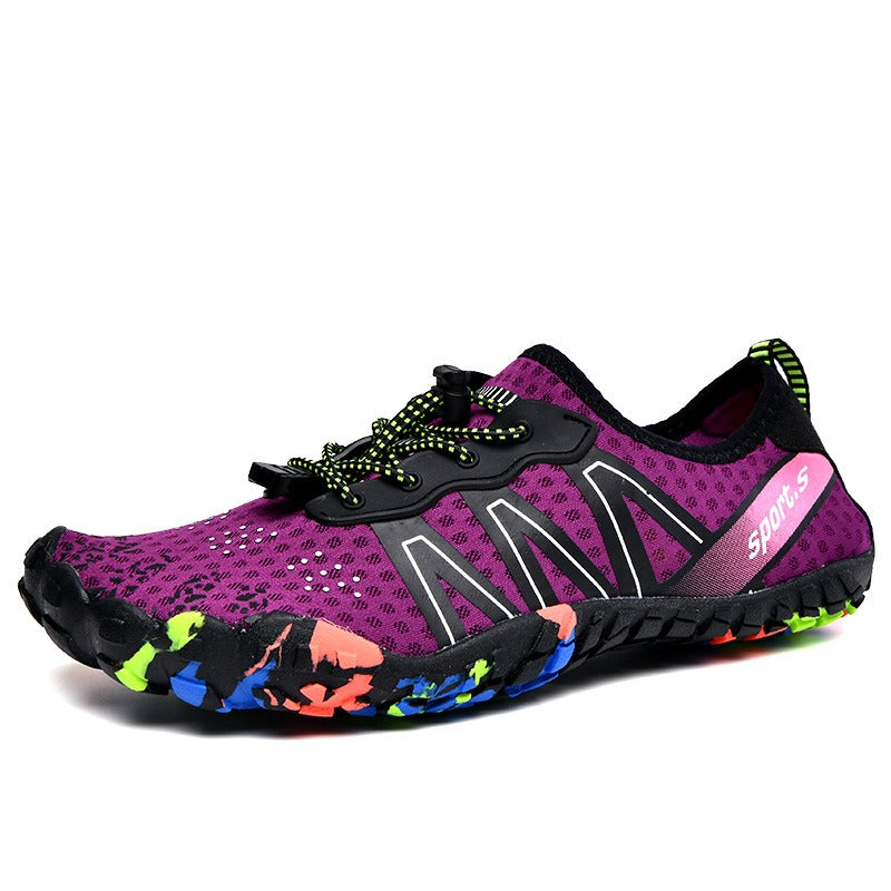 Outdoor river tracing shoes men and women beach shoes non-slip amphibious speed interference water shoes breathable swimming - Fashionner