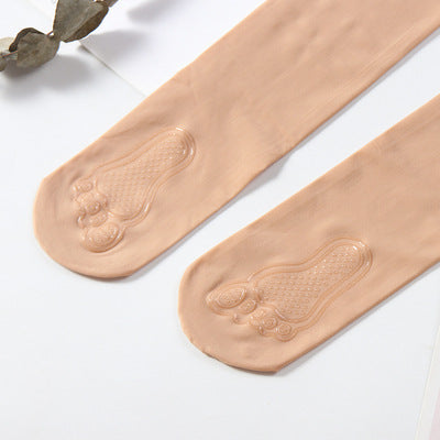 Spring New Mask Steel Wire Stocking Anti-snagging Thin Pantyhose Non-slip Silicone - Fashionner