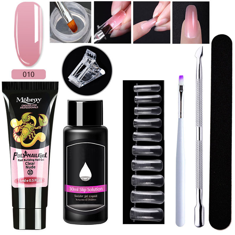 7-Piece Nail Art Crystal Extender Set - Fashionner