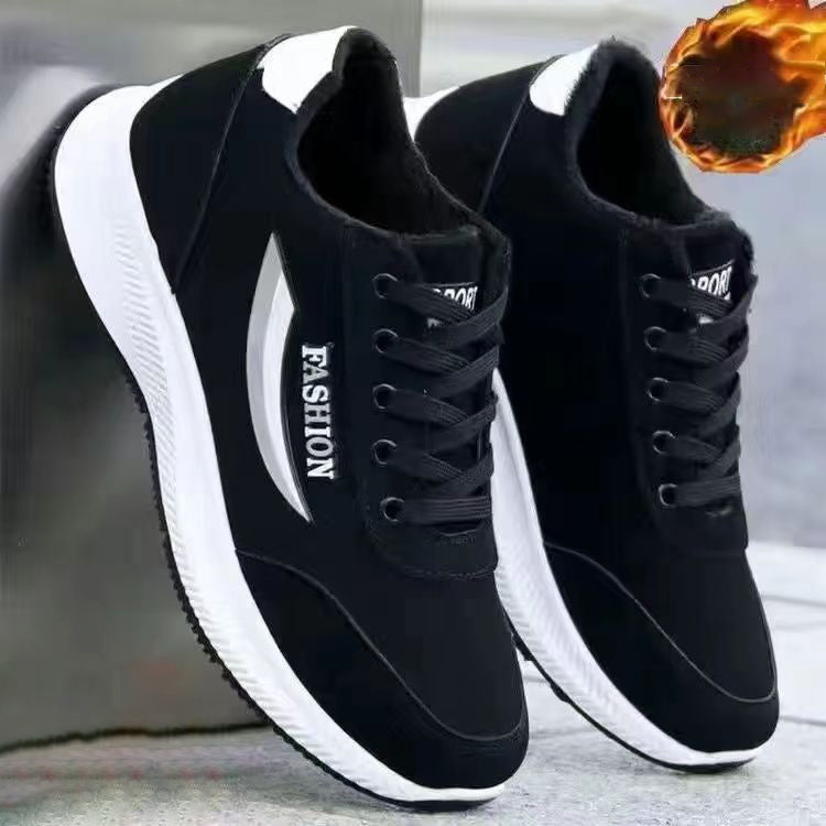 New Autumn And Winter Men's Sneakers Running Shoes Fashion Korean Breathable Casual Shoes - Fashionner