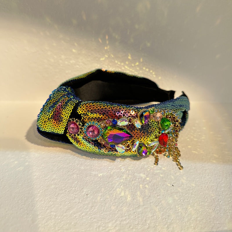 Retro Fashion Colored Diamond Versatile Hair Accessories - Fashionner