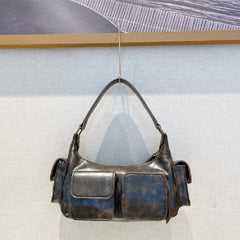 Simple One-shoulder Underarm Tote Bag - Fashionner