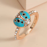 Yellow Gold Accessories Loose Beads Clavicle Chain Ring