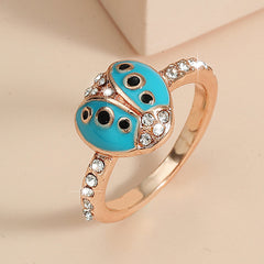 Yellow Gold Accessories Loose Beads Clavicle Chain Ring