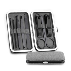 Manicure tool nail clipper 8 piece set - Fashionner