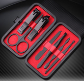 7 nail clippers Nail Manicure Set knife eyebrow set function Manicure Manicure Kit - Fashionner