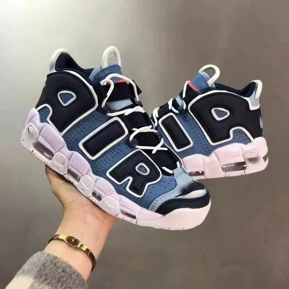 Giant Air Panda Liquid Silver Running Air Cushion Thick Sole Sports Men's Shoe Basketball Women's Shoe - Fashionner