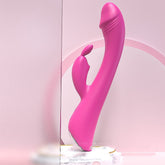 Rose Red Vibrating Spear Toys For Women - Fashionner