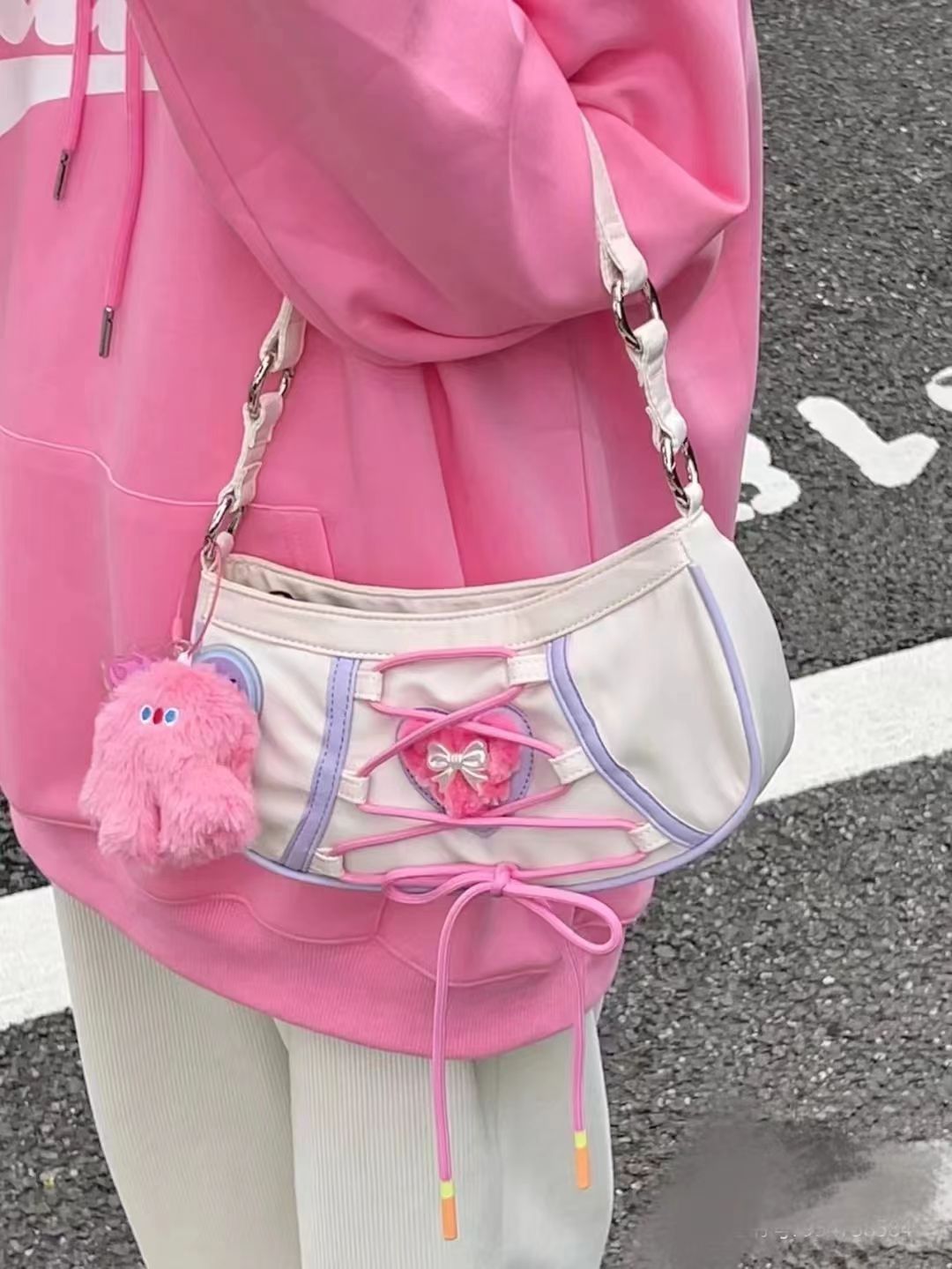 Korean Ins Niche Youth Mori Style One Shoulder Small Fashion - Fashionner