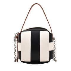 Leather Handbags For Women Vintage Spliced Fashionable - Fashionner