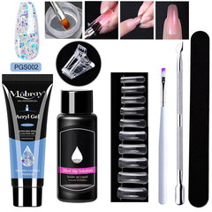 7-Piece Nail Art Crystal Extender Set - Fashionner