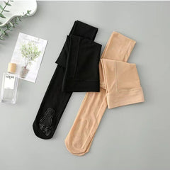 Spring New Mask Steel Wire Stocking Anti-snagging Thin Pantyhose Non-slip Silicone - Fashionner
