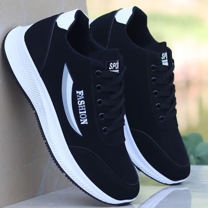 New Autumn And Winter Men's Sneakers Running Shoes Fashion Korean Breathable Casual Shoes - Fashionner