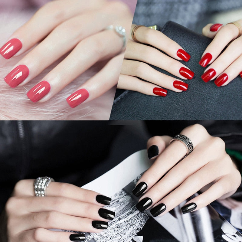 ROSALIND Gel Polish Set Manicure for Nails Semi Permanent Vernis top coat UV LED Gel Varnish Soak Off Nail Art Gel Nail Polish - Fashionner