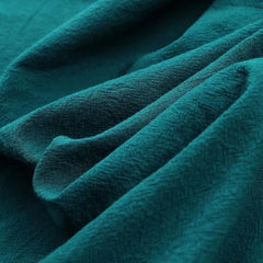 Retro Artistic Style Loose Elastic Waist Color Matching Cotton And Linen Skirt Slimming A- Line Skirt - Fashionner