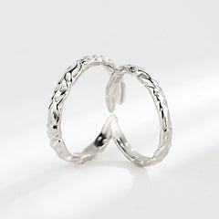 Sterling Silver Couple Ring Korean Male And Female Couple Ring