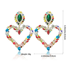 High-key Dignified Love Peach Ear Rings