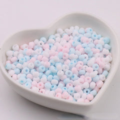 4mm Super Premium Macaron Glass Rice Beads
