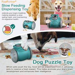 Dog Tumbler Toys Increases Pet IQ Interactive Slow Feeder For Small Medium Dogs Cat Training Balance Car Feeder Pet Toy Pet Products - Fashionner