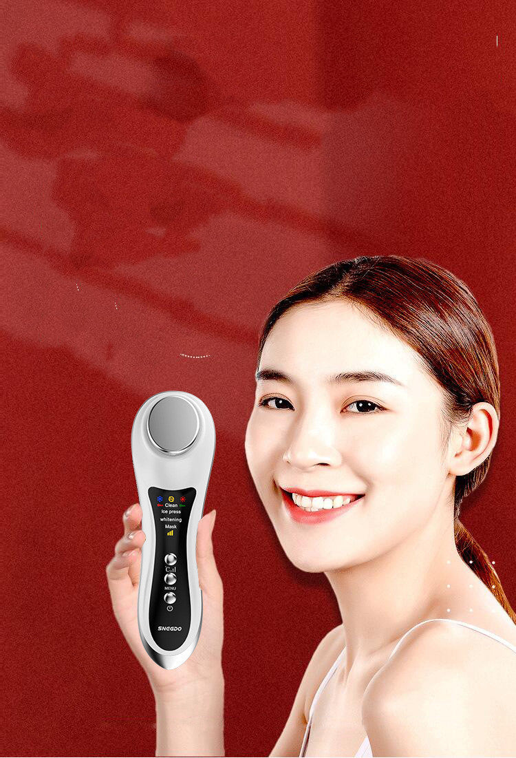 Hot & Cold Eye Massage Machine Eye Skin Care Reduce Fine Lines Remove Eye Edema Circle Ease Dry Eye Stress Warm Care - Fashionner