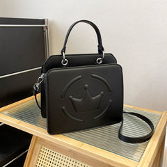 Women's Shoulder Bag Embossed Simple Cross-border PU Soft Leather Textured - Fashionner