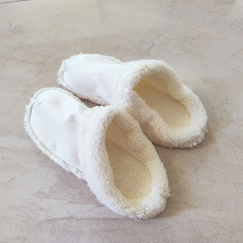 Women's Plush Liner Thermal Cotton Slippers Sets - Fashionner
