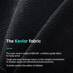 Professional Ski Knee Pads Outdoor EVA Thickened Crash Prevention Roller Skating Skating Equipment Protective Double Straps