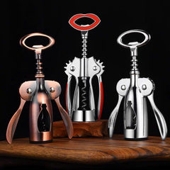 Zinc alloy multifunctional wine bottle opener
