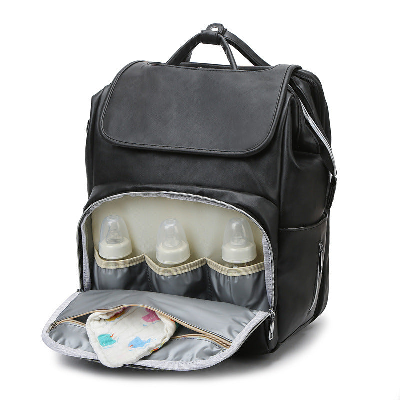 Portable Shoulder Multi-functional Dry Wet Separation Anti-mosquito Baby Diaper Bag - Fashionner
