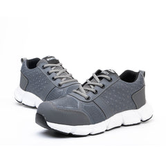 Men's Lightweight Breathable Sports Shoes Safety Shoes Safety Protection Anti-Smash And Anti-Stab Work Safety Shoes - Fashionner