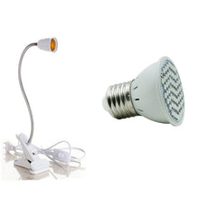 Phyto Lamp Full Spectrum LED Grow Light E27 Plant Lamp With Clip For Greenhouse Hydroponic Vegetable Flower Fitolampy