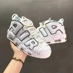 Giant Air Panda Liquid Silver Running Air Cushion Thick Sole Sports Men's Shoe Basketball Women's Shoe - Fashionner