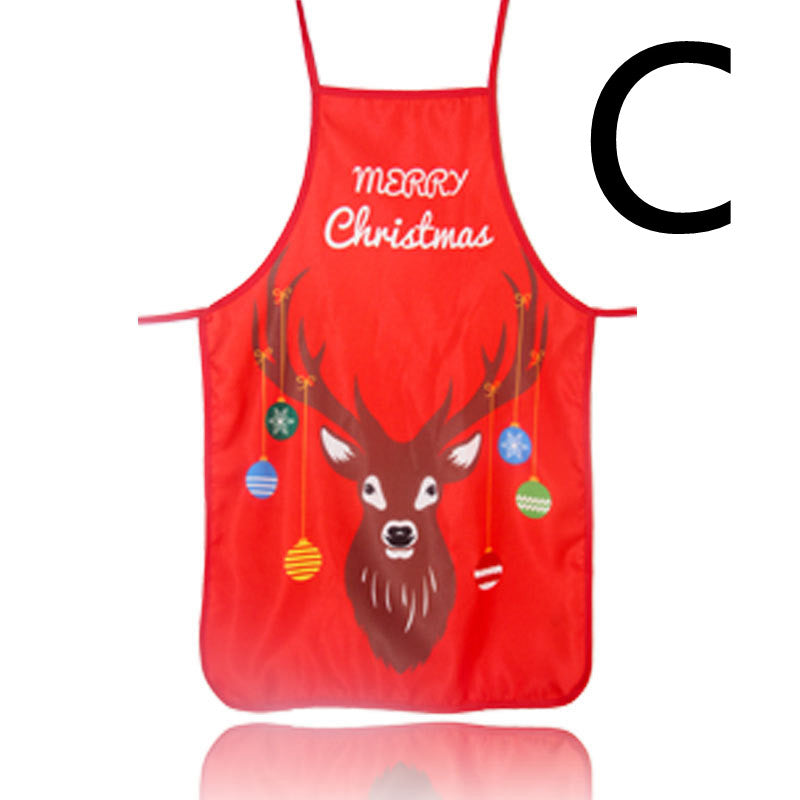 Christmas Apron Decoration Fabric Waist - Fashionner