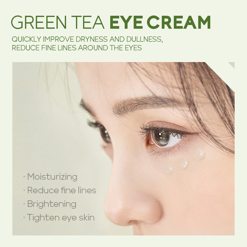 Green Tea Eye Cream Anti-Wrinkle Skin Care Korean Cosmetics - Fashionner