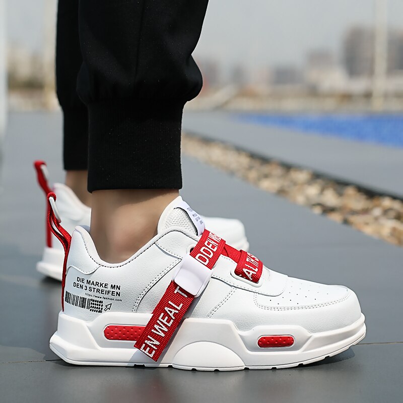 Winter men shoes fashion Walking Shoes Men Lovers Printing Fashion Flat Tenis Masculino Non-Leather Casual Shoes 43 - Fashionner