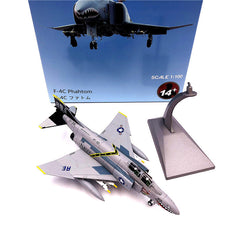 Ghost Pirate Flag Independence F4C Fighter Alloy Model