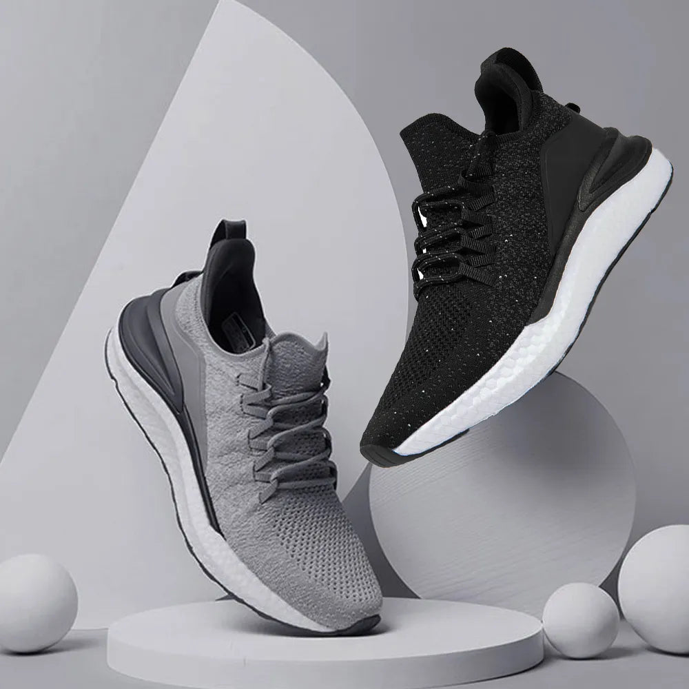 Sneakers Xiaomi Original Shoes Men Lightweight Running Sneakers 4 Knitting Men's Casual Sneaker Comfort Sports Breathable Training Shoe - Fashionner