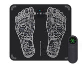 EMS Electric Foot Massager Mat Pulse Muscle Relax Health Care Feet Massageador Cushion Intelligent Remote Control Massage Salud - Fashionner