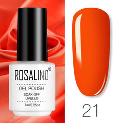 ROSALIND Gel Polish Set Manicure for Nails Semi Permanent Vernis top coat UV LED Gel Varnish Soak Off Nail Art Gel Nail Polish - Fashionner