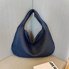 French high-end woven bag for women, versatile and versatile single shoulder underarm bag, niche cross-border texture portable commuting bag