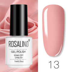 ROSALIND Gel Polish Set Manicure for Nails Semi Permanent Vernis top coat UV LED Gel Varnish Soak Off Nail Art Gel Nail Polish - Fashionner