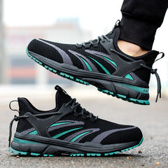 Men's Shoes Labor Insurance Shoes Puncture-Proof Lightweight Md-Soled Casual Protective Shoes - Fashionner