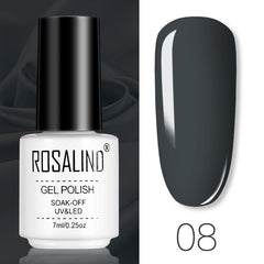 ROSALIND Gel Polish Set Manicure for Nails Semi Permanent Vernis top coat UV LED Gel Varnish Soak Off Nail Art Gel Nail Polish - Fashionner