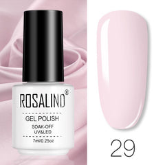 ROSALIND Gel Polish Set Manicure for Nails Semi Permanent Vernis top coat UV LED Gel Varnish Soak Off Nail Art Gel Nail Polish - Fashionner